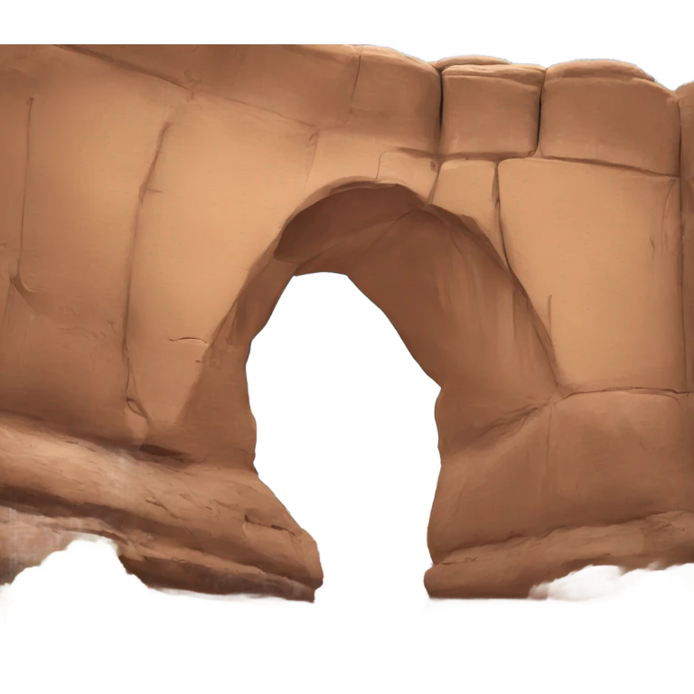 an arch like those found in arches national park emoji