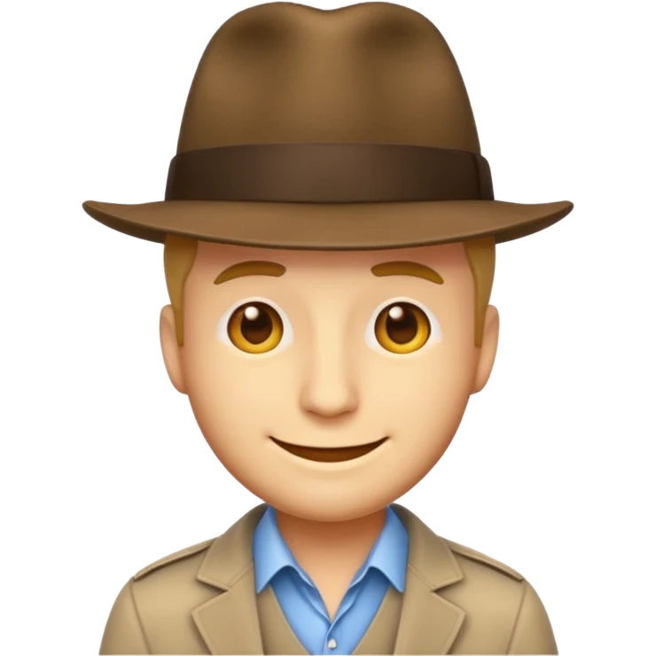 devious smirking emoji tipping his fedora  emoji
