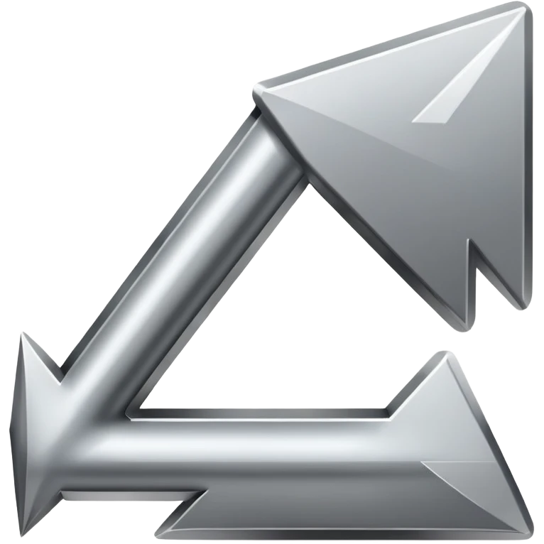 A simple downward pointing arrow emoji