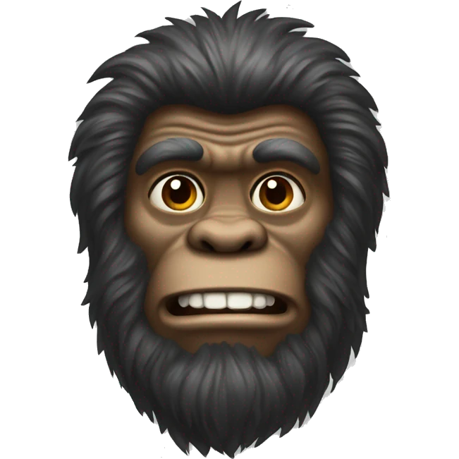 Bigfoot emoji