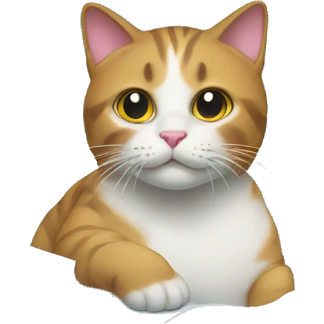 Cat in a pool emoji