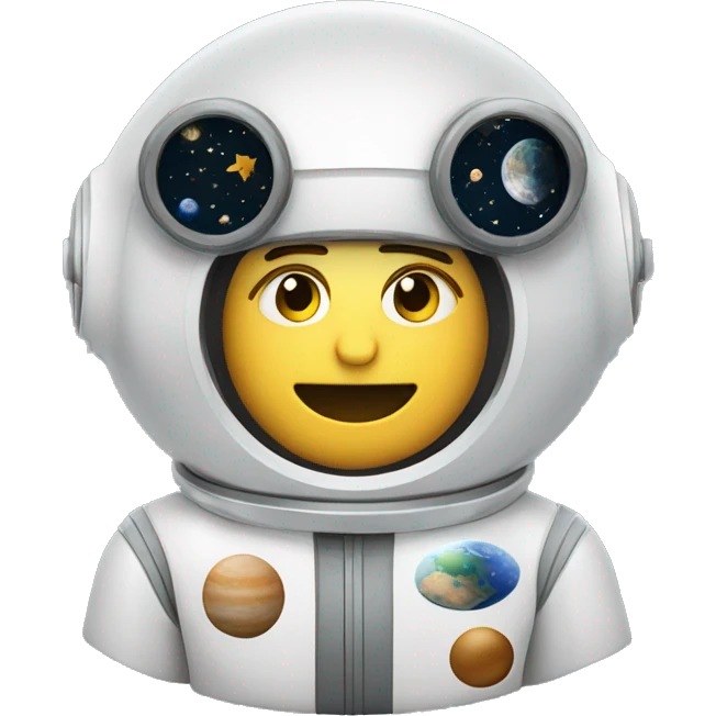 observatorio astronómico con dos cúpulas emoji