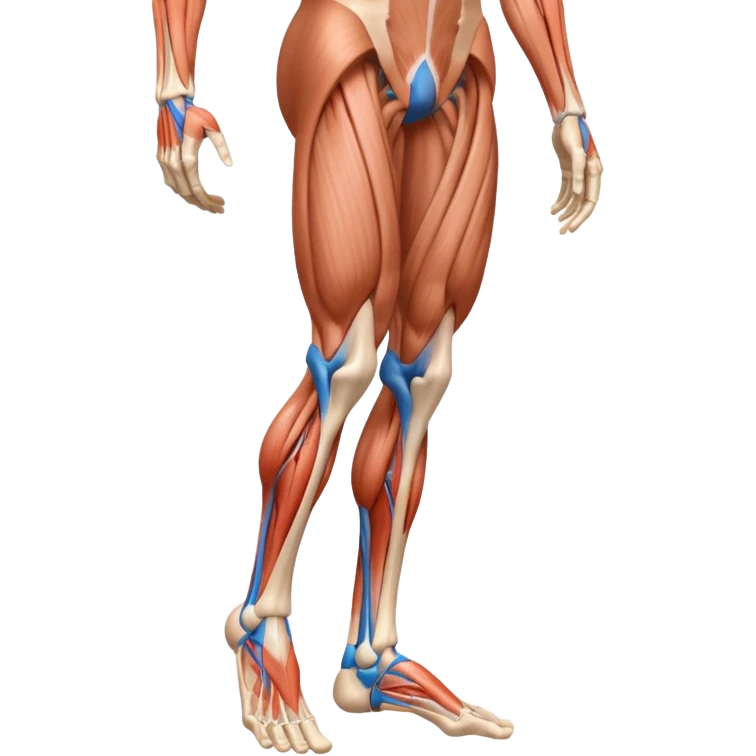 Create leg muscles emoji