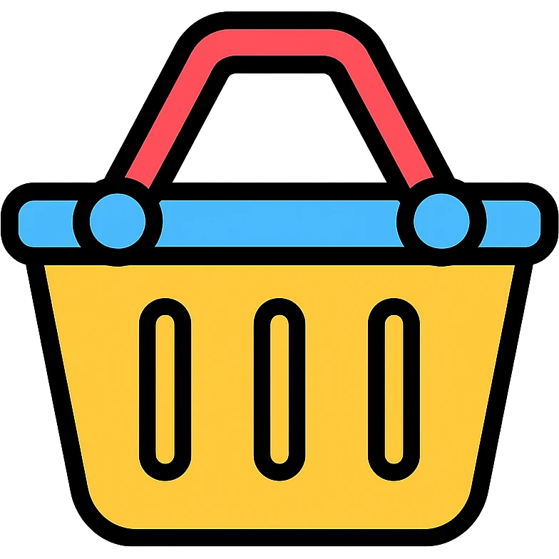 shopping basket emoji