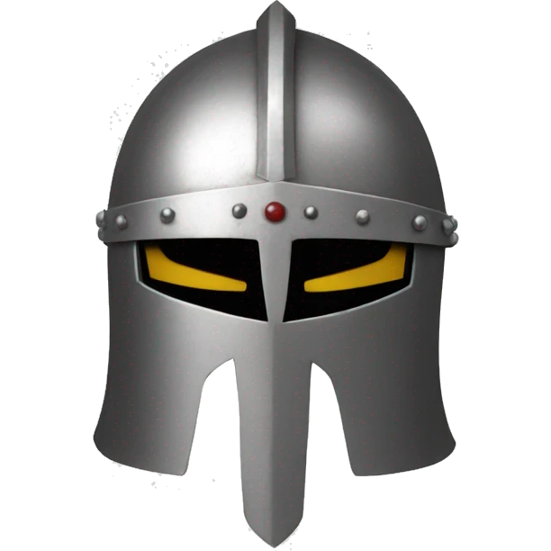 crusader helmet emoji