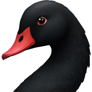 black swan emoji
