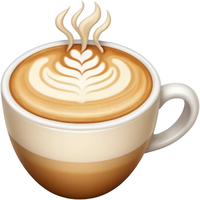 Café latte emoji