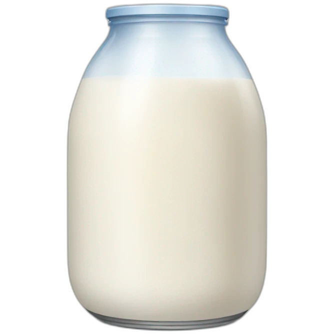 Big milk emoji