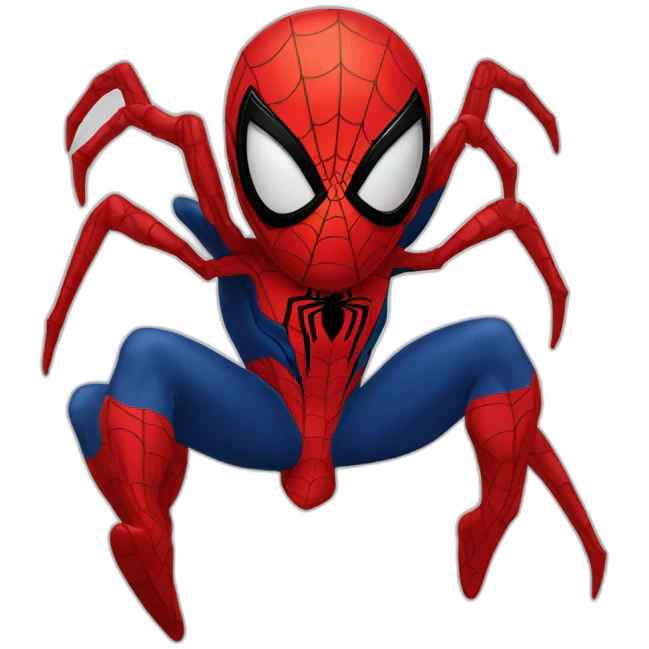 Hour glass Spider-Man emoji
