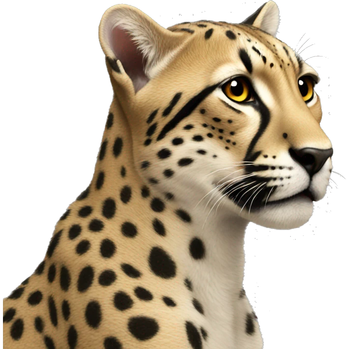 side view gepard emoji