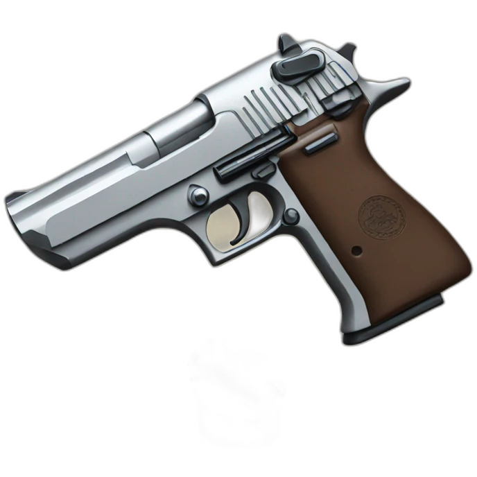 Desert eagle emoji