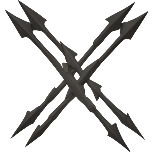 arrows pointing to a centre symbolising focus emoji
