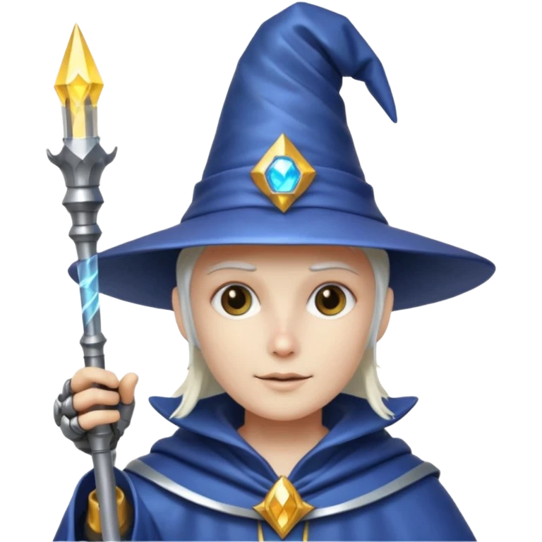 un mago robot programador emoji