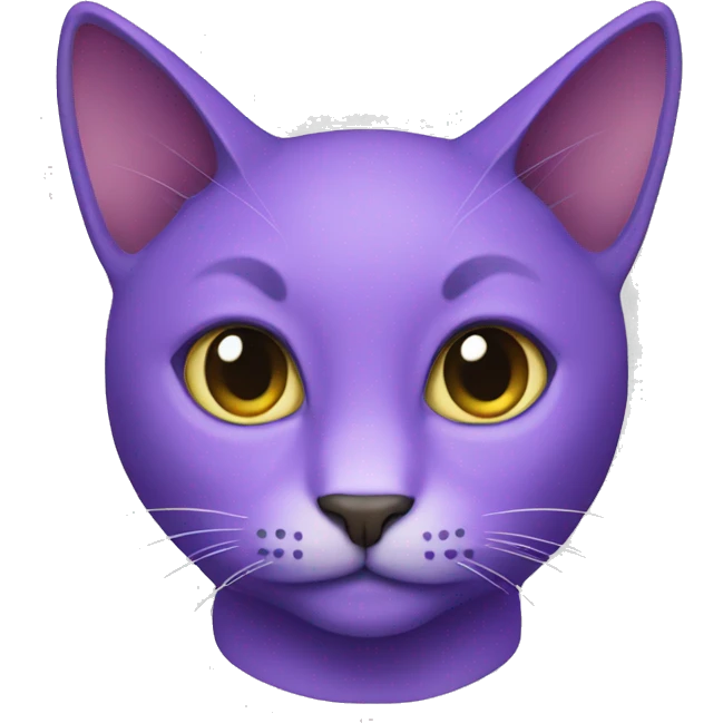 purple cat emoji