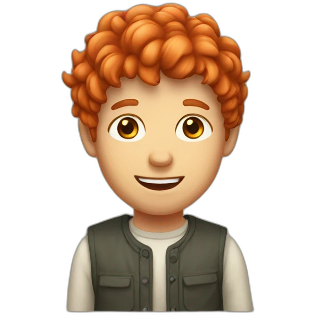 red-haired farmentino emoji