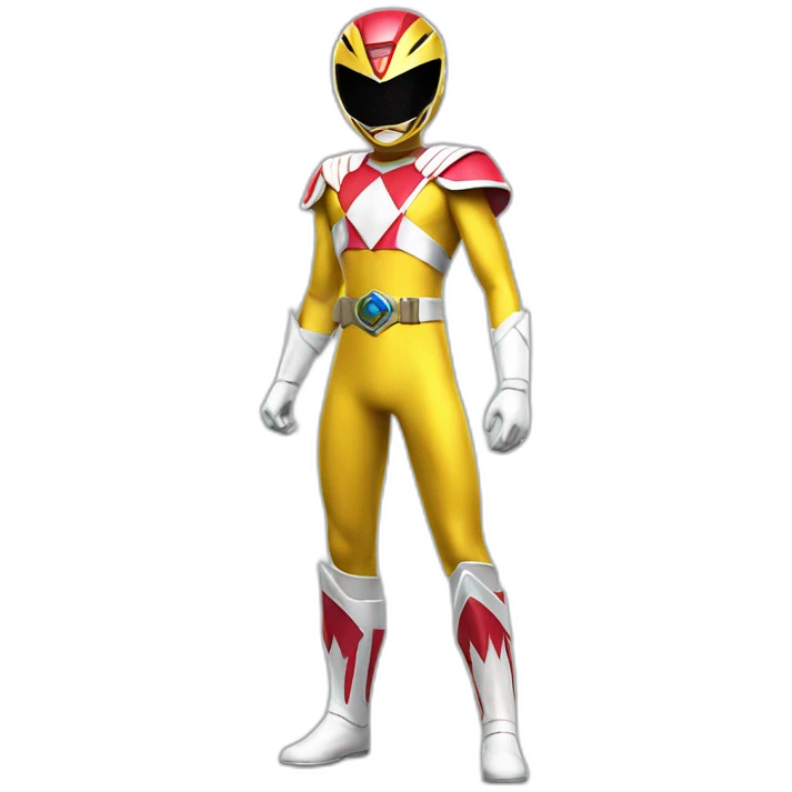Power ranger full body emoji