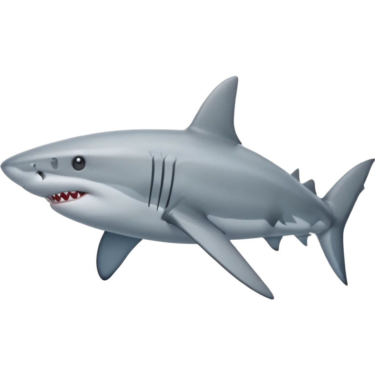 Shark with 3 foot and choose  emoji