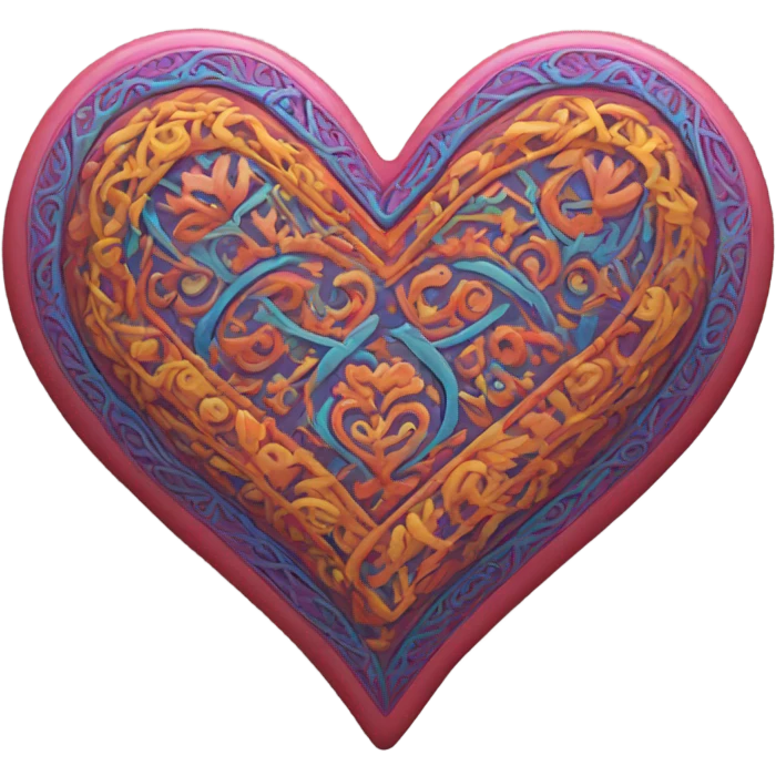 Heart valentine emoji
