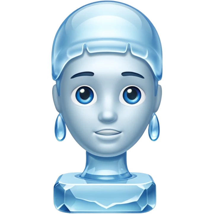 ice statue emoji