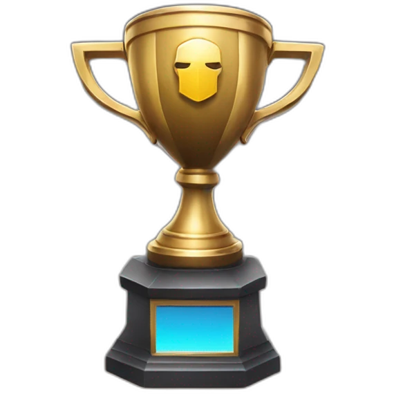 Fortnite Champion Series Trophy emoji