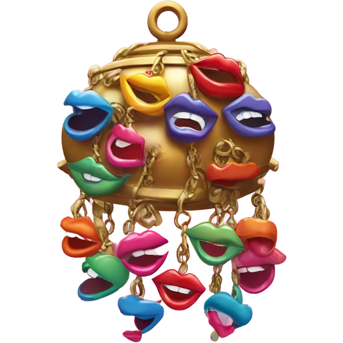 Bell with kisses emoji