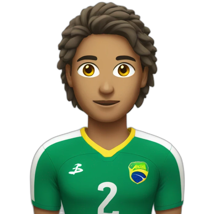 A Brazilian volleyball player emoji