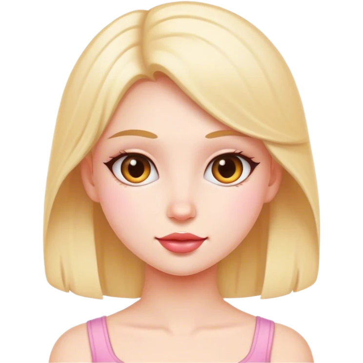 Girly girl emoji