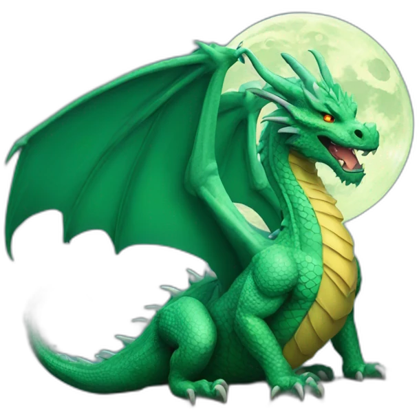 dragon-moon-mountain emoji