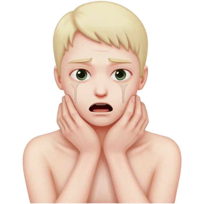 Person strangling themselves emoji