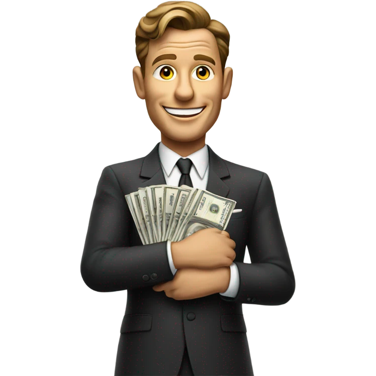 sinatra with money  emoji
