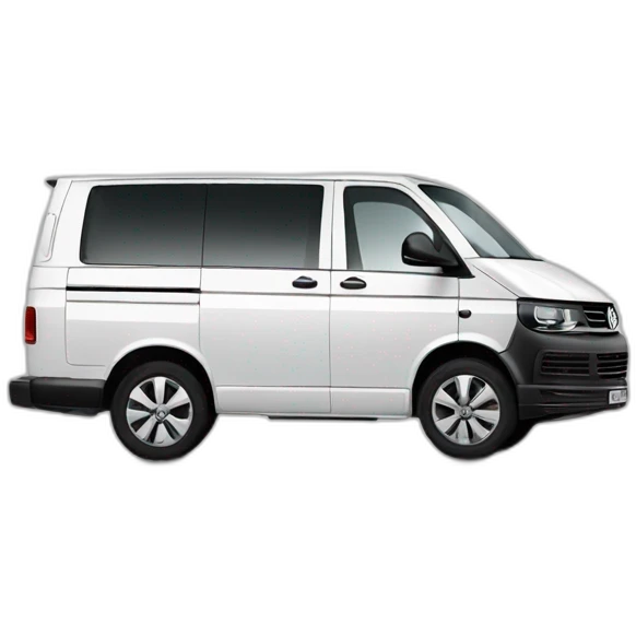 Volkswagen t5 white  emoji