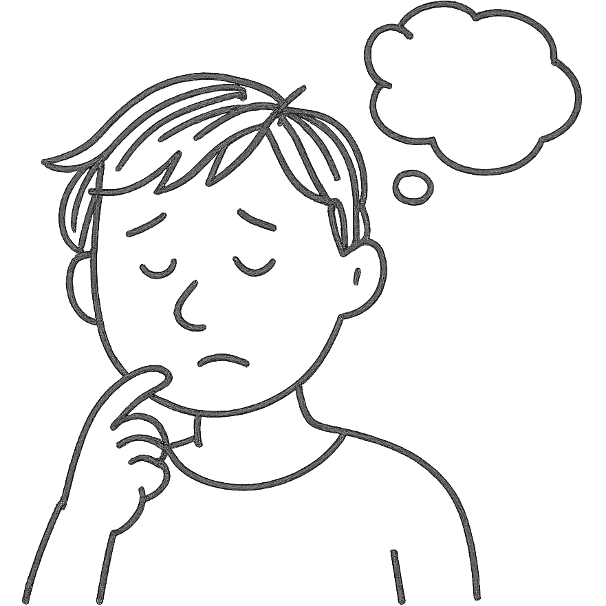 thinking person emoji