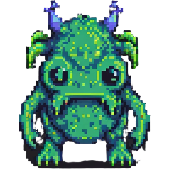 Slime monster emoji