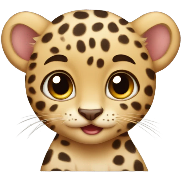 Baby leapord  emoji
