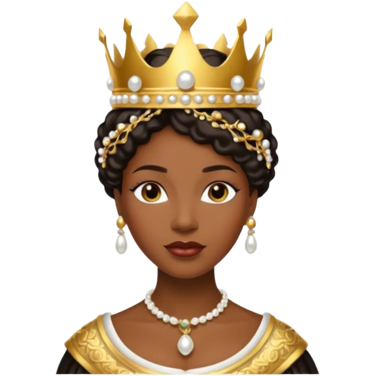 black queen emoji