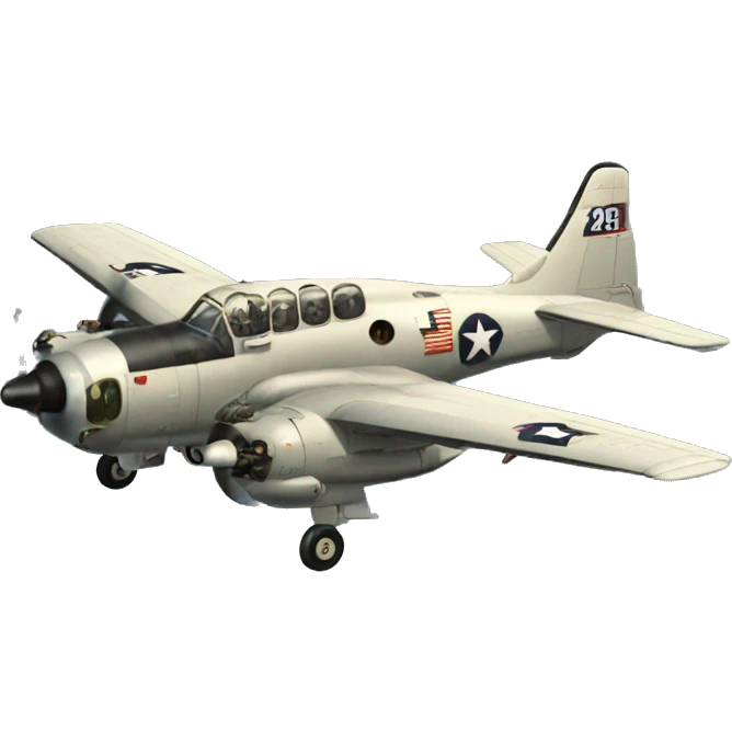 Douglas AD-4NA Skyraider emoji