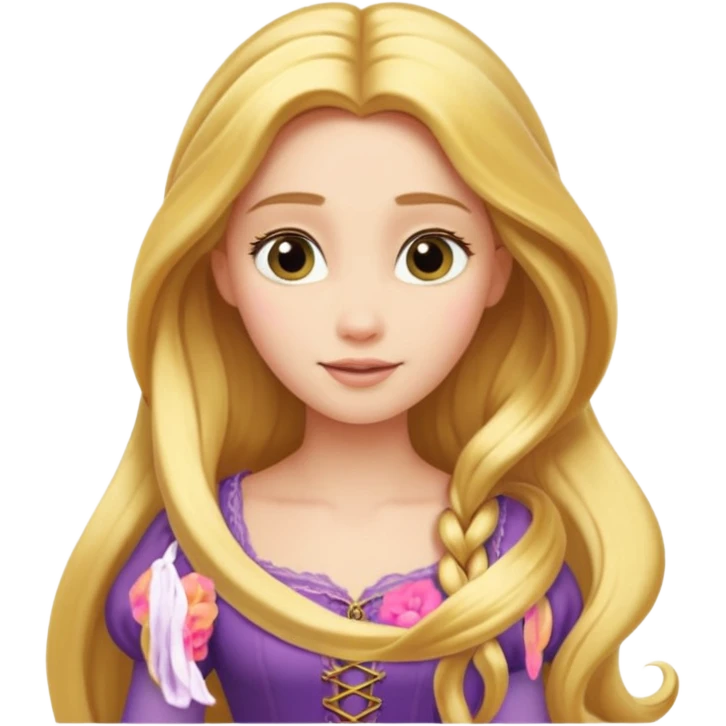 rapunzel emoji