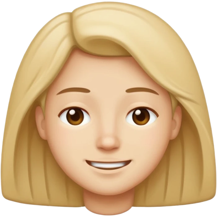 Sleepy face that smiles  emoji