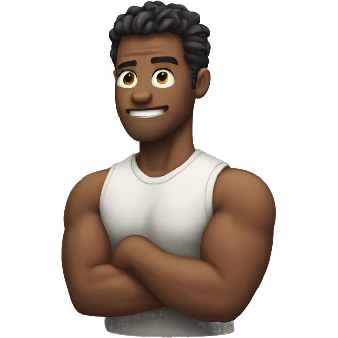 Heart pounding out of chest emoji