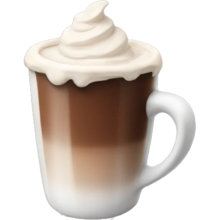 Cup of hot chocolate emoji