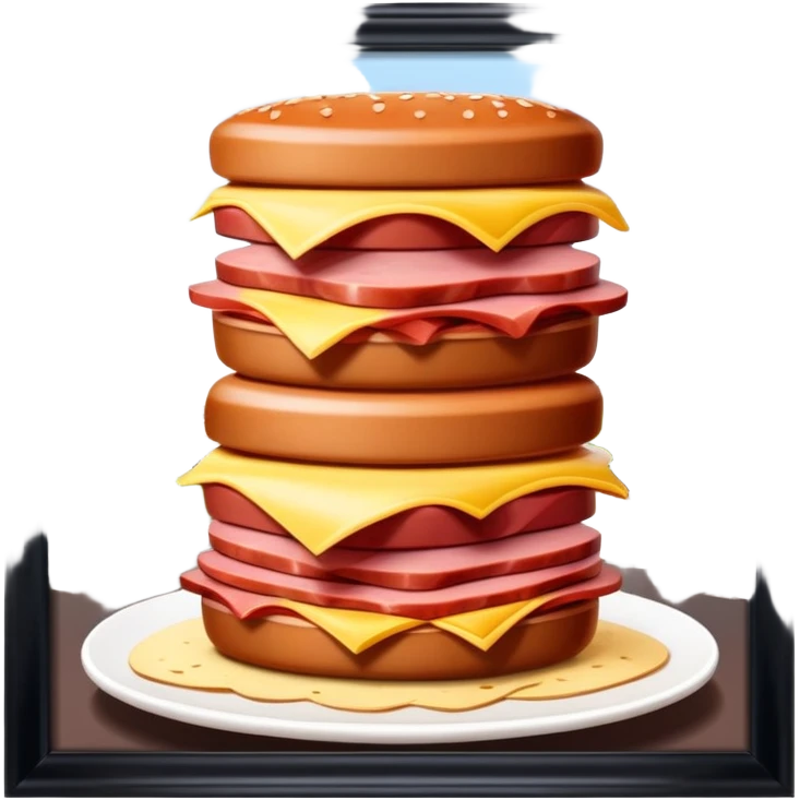  SPAM meat paris cafes landscape  emoji