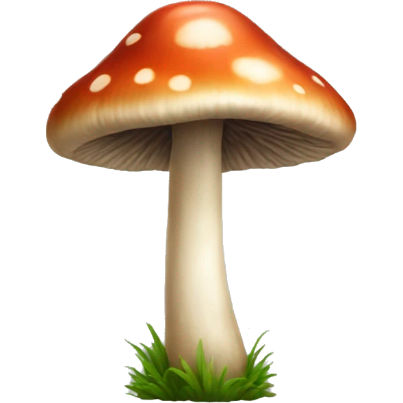 realistic mushroom  emoji