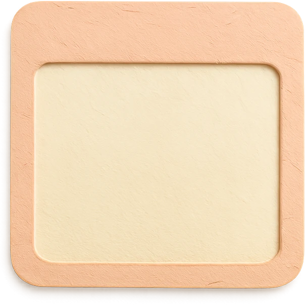 soft pastel cozy calendar box for bullet journal with a peach border emoji