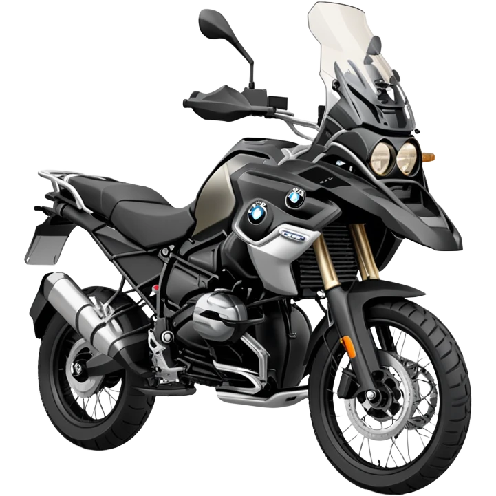 BMW gs 1250 black emoji