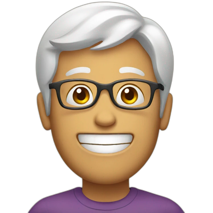 a happy conversation icon emoji