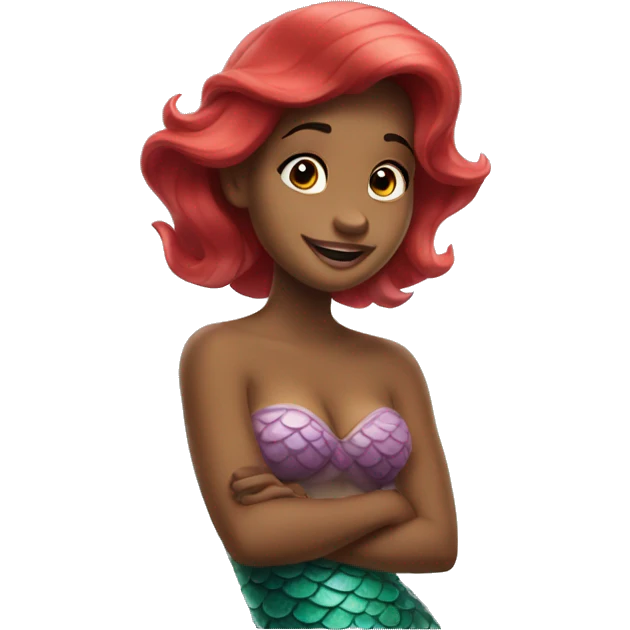 the little mermaid  emoji