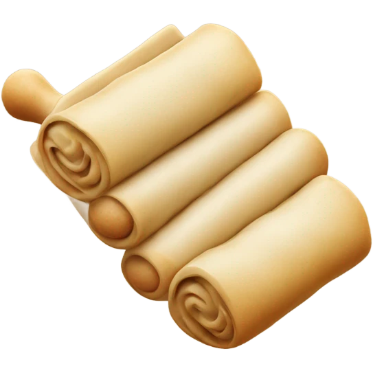dough with a rolling pin emoji