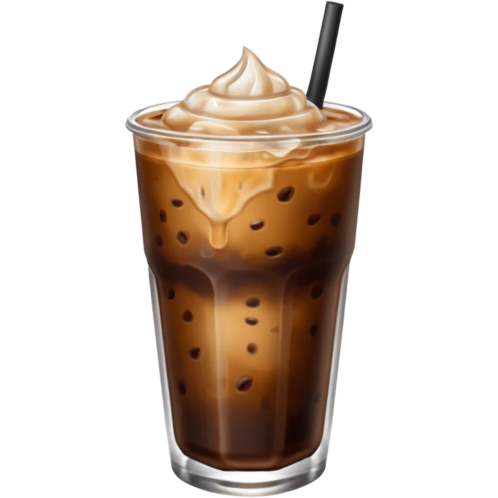 Iced coffee emoji