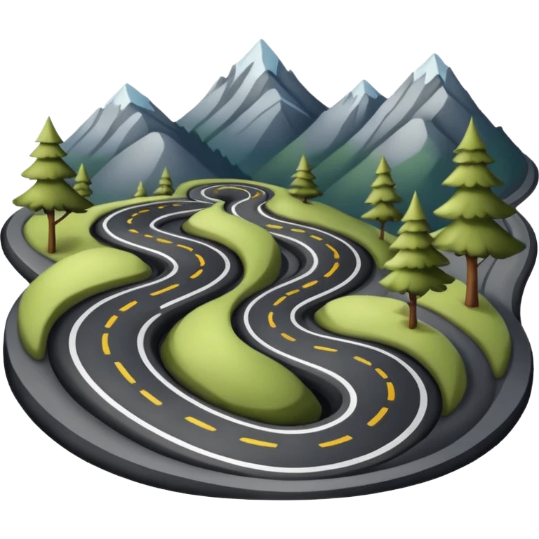 mach mir eine straße in denn bergen emoji