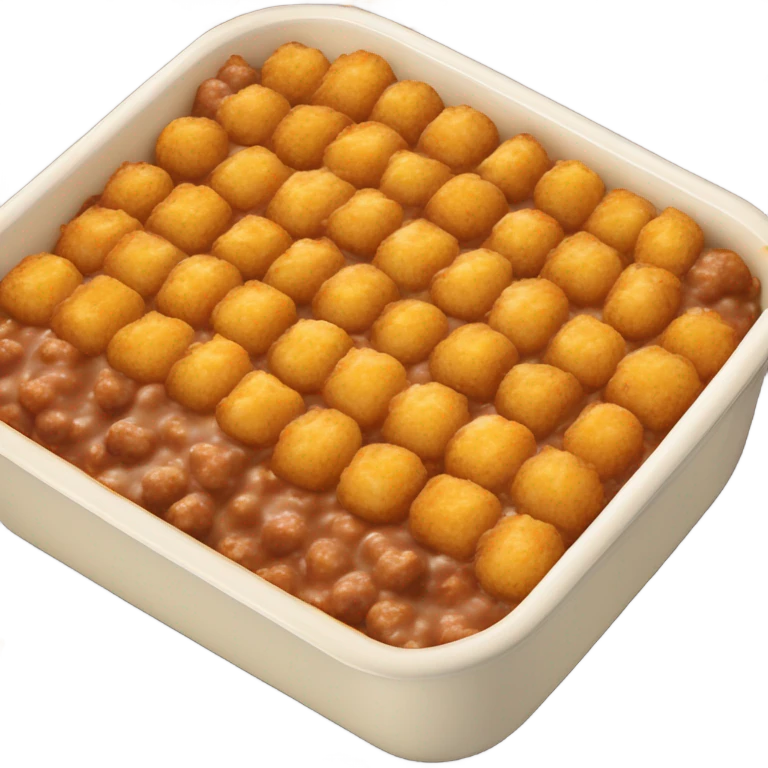Tater Tot casserole emoji